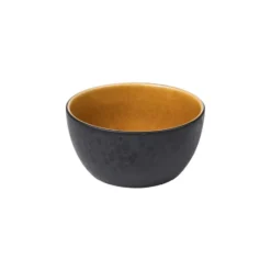 Bitz skål Ø 14 cm svart, Svart-amber