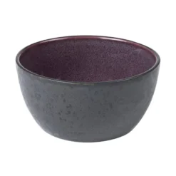 Bitz skål Ø 14 cm svart, Svart-lila