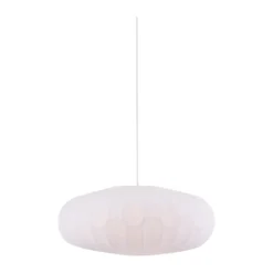 Bladverk lampskärm Ø50 cm, Vit