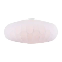 Bladverk plafond, Vit, Ø70x30 cm