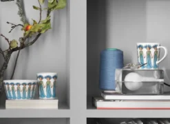 Blåklint mugg, 28 cl