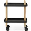 Block bord, svart