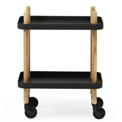 Block bord, svart