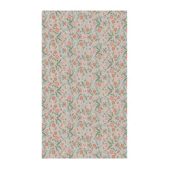 Blomglänta bordsduk 145x250 cm, Multi