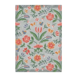 Blomglänta kökshandduk 35x50 cm, Multi
