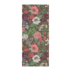 Blomsterfång bordslöpare 35x80 cm, Multi