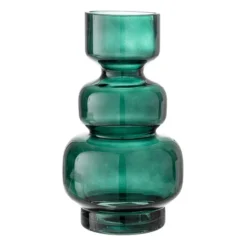 Bloomingville glasvas 25 cm, Grön