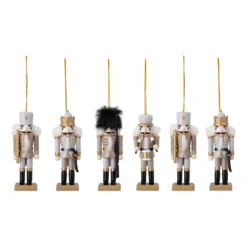 Bloomingville julhänge 6-pack, Gold