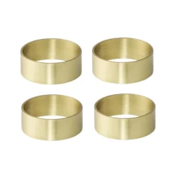 Bloomingville servettring 4-pack, mässing