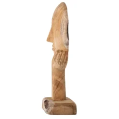 Bloomingville träskulptur 35 cm, Natur