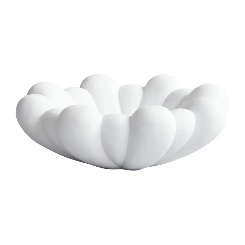 Bloom Tray skål medio Ø28,5 cm, Bone white