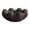 Bloom tray skål mini, Chocolate brown
