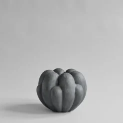 Bloom vas mini, Mörk grå