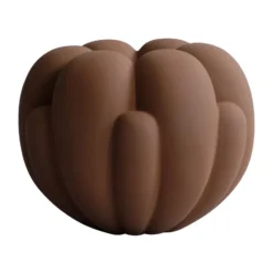 Bloom vas petit 22,5x24 cm, Almond