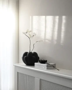 Bloom vas petit 22,5x24 cm, Black