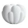 Bloom vas petit 22,5x24 cm, Bone white