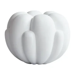 Bloom vas petit 22,5x24 cm, Bone white