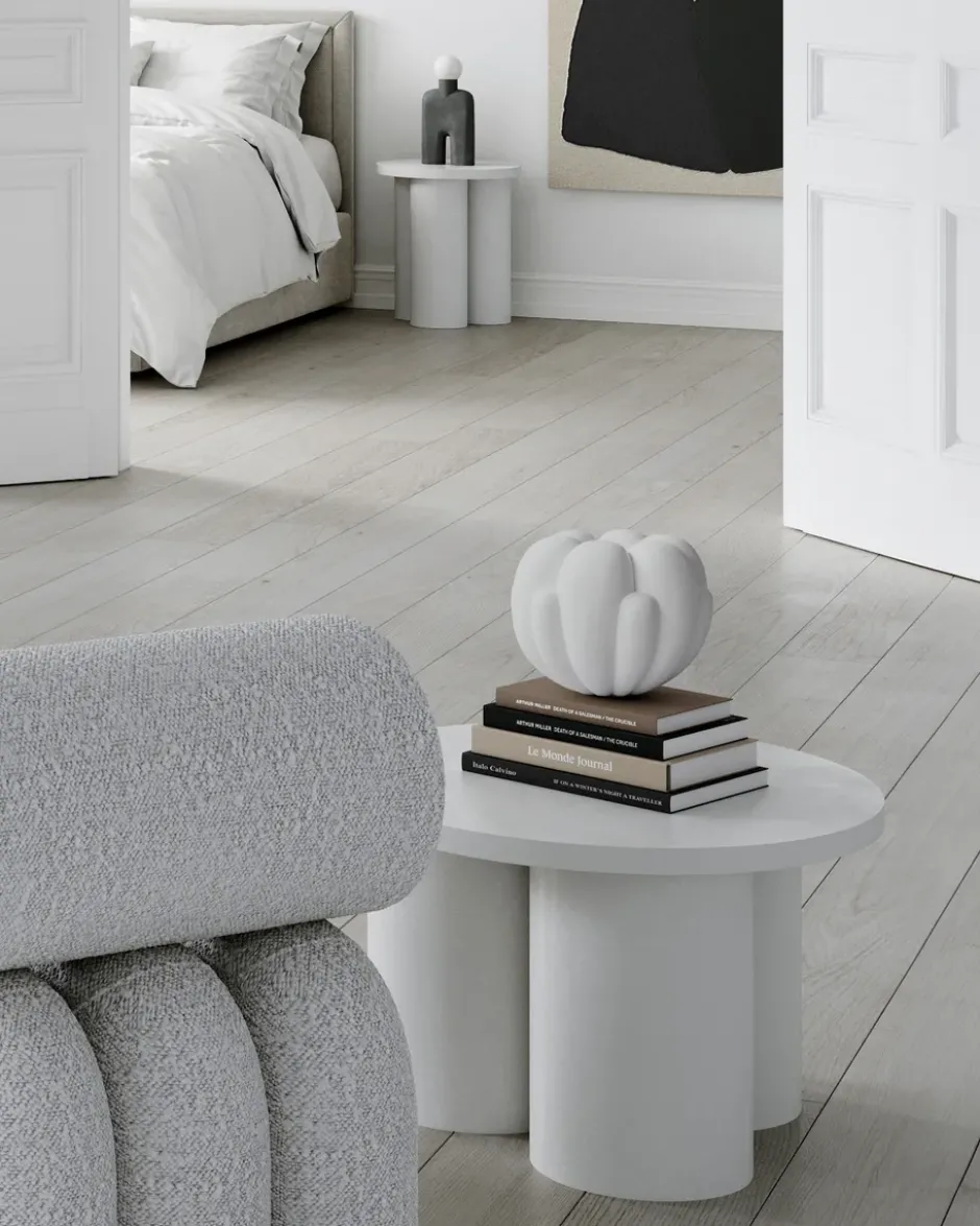Bloom vas petit 22,5x24 cm, Bone white