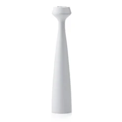 Blossom Lily ljusstake 24,5 cm, Cool grey