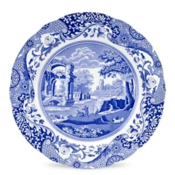 Blue Italian buffefat, Ø 30 cm