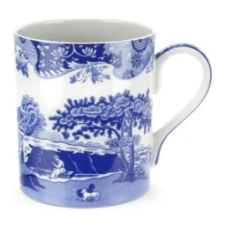 Blue Italian mugg stor, 50 cl
