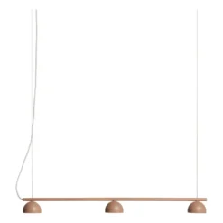 Blush Rail 3 taklampa, Warm beige