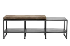 Bänk Bronx L 135 cm, Black