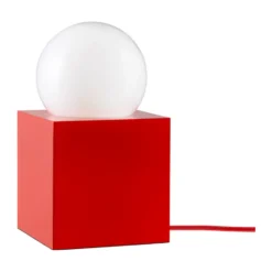 Bob 14 bordslampa, Röd