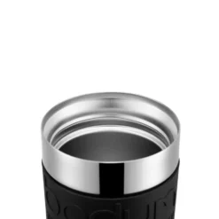 Bodum Travel pressmugg krom, svart