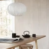 Boll 40 linen lampskärm, White