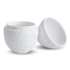 Bonbonniere skål 14 cm, White-mud