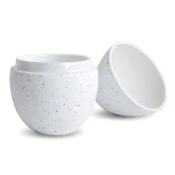 Bonbonniere skål 18 cm, White-mud