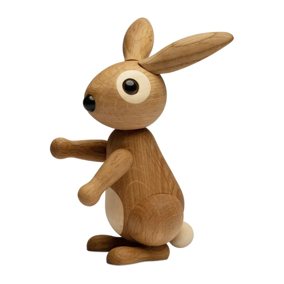 Bonnie kanin dekoration 12,5 cm, Ek