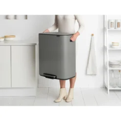 Bo pedalhink 60 L, Mineral concrete grey