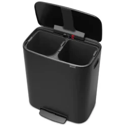 Bo pedalhink 2x30 L, Svart