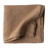 Bordsduk linne 175x175 cm, Hazelnut
