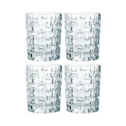Bossa Nova whiskeyglas 33 cl 4-pack, Klar