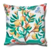 Botanical Orange kuddfodral 50x50 cm, White
