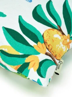 Botanical Orange kuddfodral 50x50 cm, White