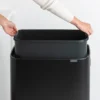 Bo touch bin high 60 L, Matt svart