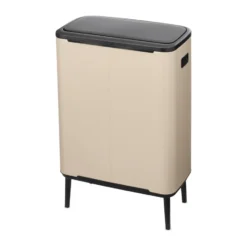 Bo touch bin high 60 L, Soft Beige
