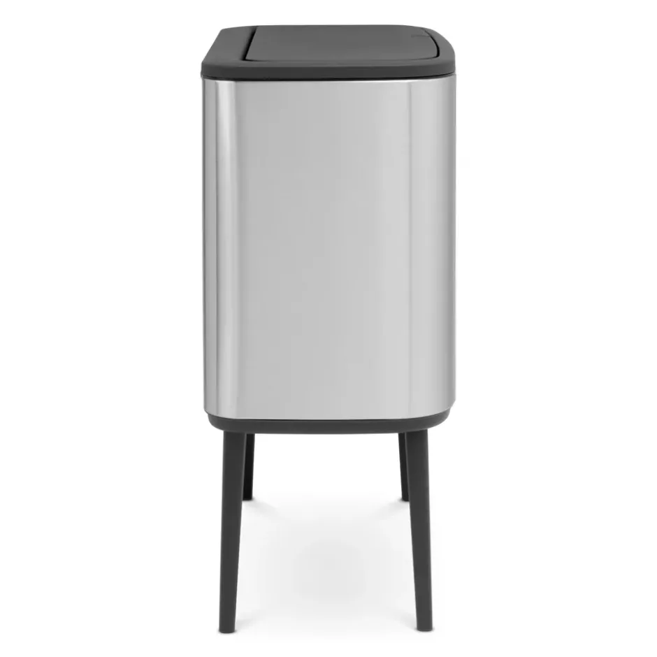 Bo touch bin 36 liter, matt rostfritt stål