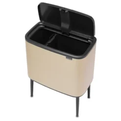 Bo touch bin 11+23 liter, Metallic Gold