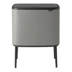 Bo touch bin 36 liter, Mineral concrete grey