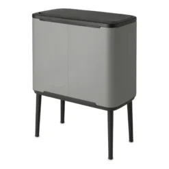 Bo touch bin 36 liter, Mineral concrete grey