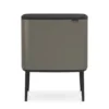 Bo touch bin 11+23 liter, platinum
