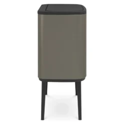 Bo touch bin 11+23 liter, platinum