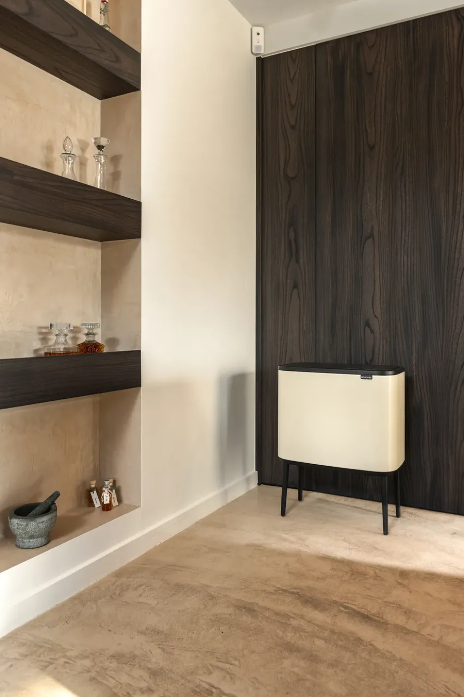 Bo touch bin 36 liter, Soft beige