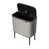 Bo touch bin 36 liter, Soft grey