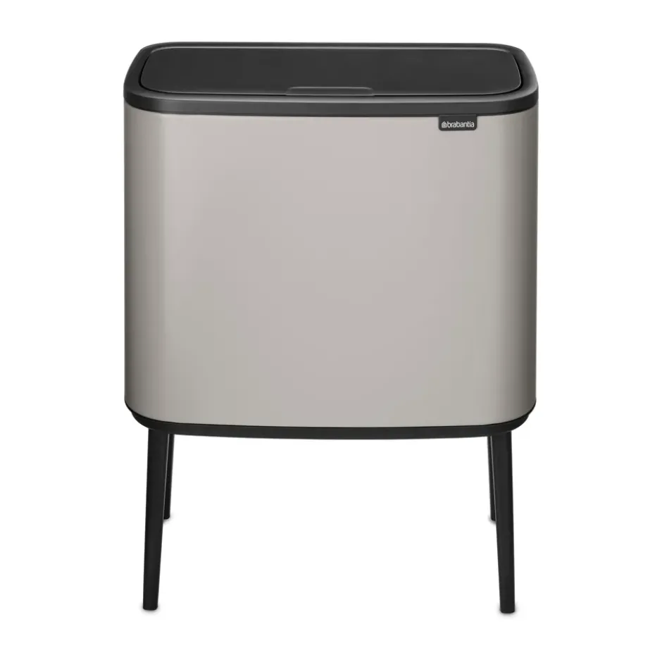 Bo touch bin 36 liter, Soft grey